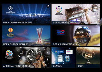 Captura del manual: Competiciones continentales