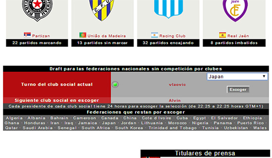 Captura del manual: Seleccionador nacional